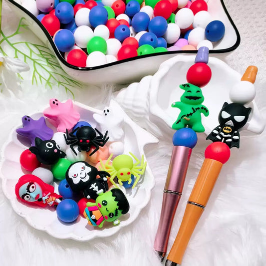 🎨 Cartoon Focal Beads – 3D Character Beads for DIY Jewelry, Bracelets, and Accessories